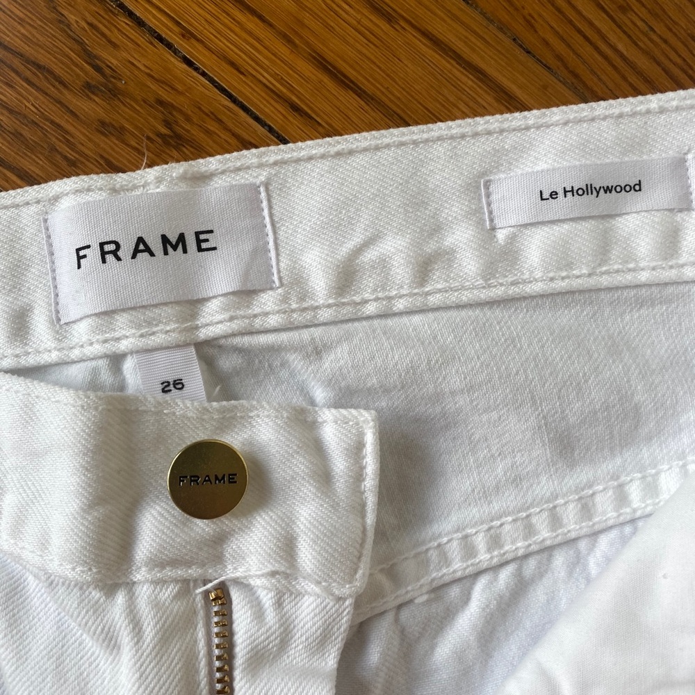 Frame Le Hollywood High Rise Straight Leg - Picture 4 of 5